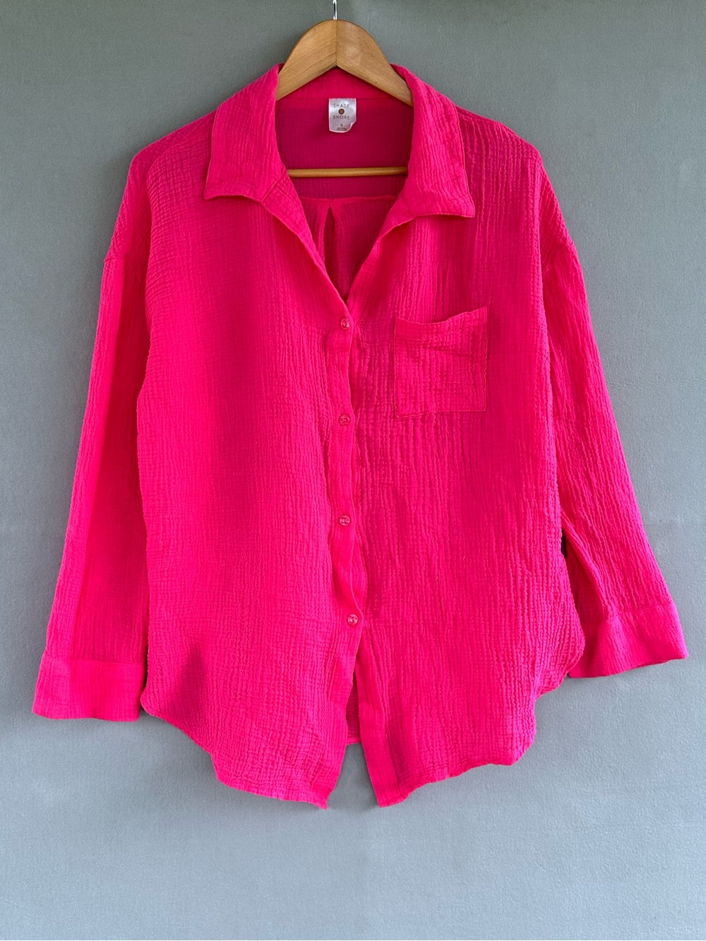 ๐5 for $45๐ Shade & shore swim coverup shirt top size S - Picture 2 of 8
